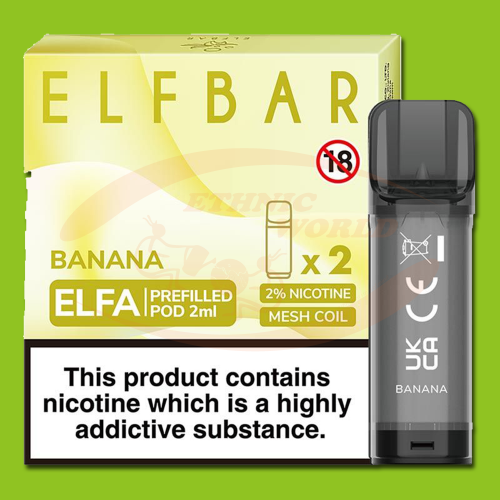 ELFA 2x2 ml 20 mg Banana (Pod)