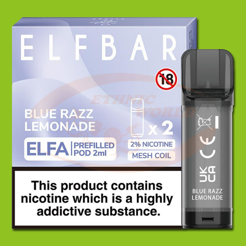 ELFA 2x2 ml 20 mg Blue Razz Lemonade (Recharge)