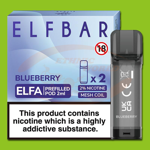 ELFA 2x2 ml 20 mg Blueberry (Pod)