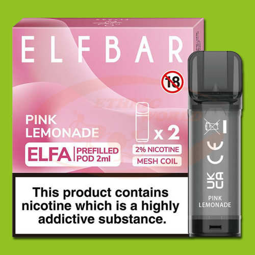 ELFA 2x2 ml 20 mg Pink Lemonade (Recharge)