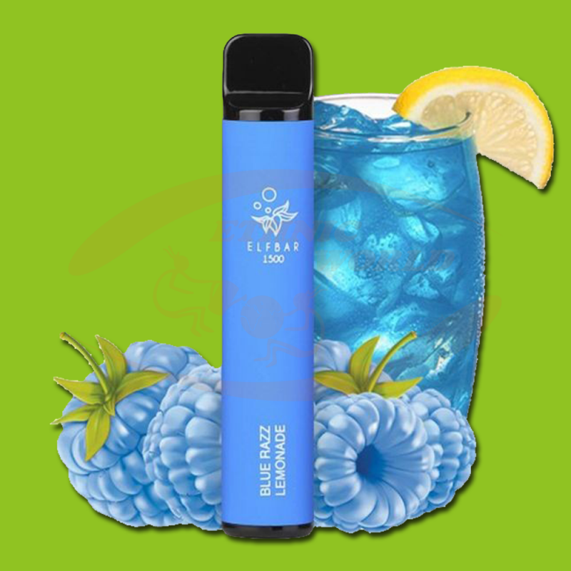 Disposable ecig 20 mg ELF Bar Blue Razz Lemonade (1500) Ethnic World