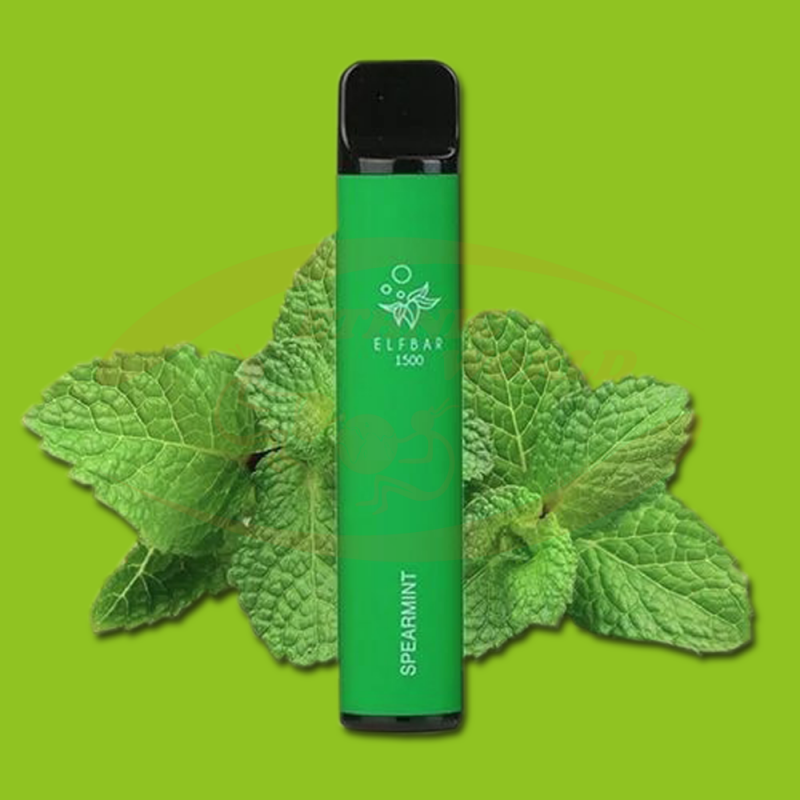 Disposable ecig 20 mg ELF Bar Spearmint (1500) Ethnic World