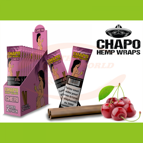 Chapo Hemp Wraps Cheri (2 pc)