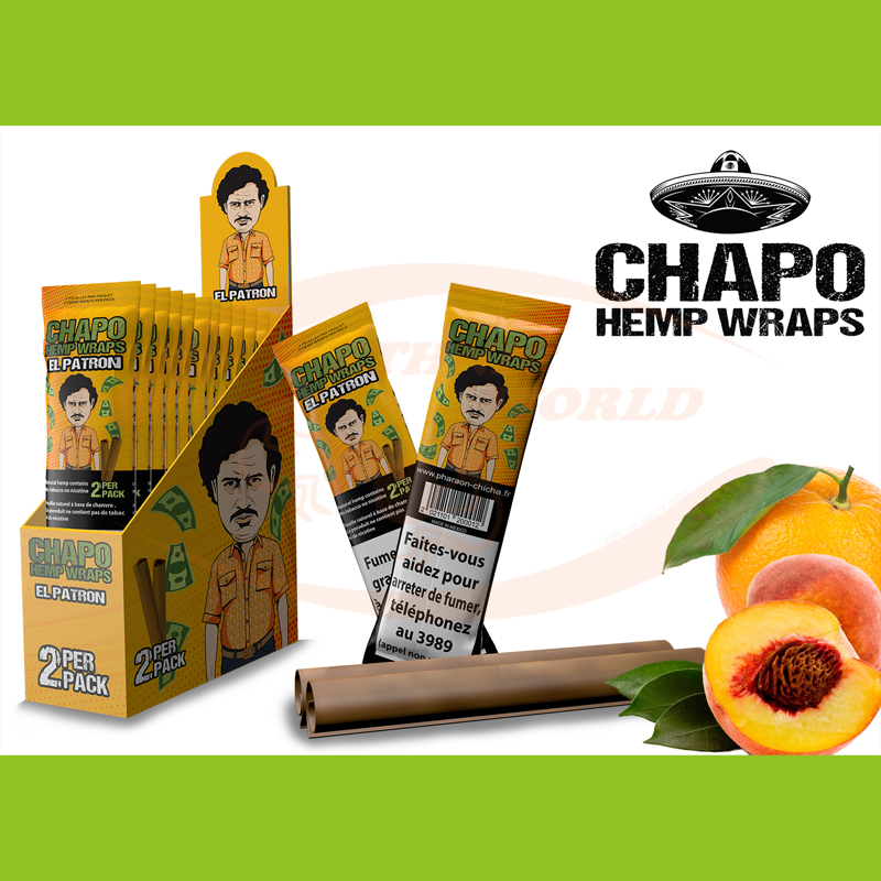 Chapo Hemp Wraps El Patron (2 pc) - Ethnic World