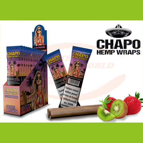 Chapo Hemp Wraps La Colombienne (2 pc)