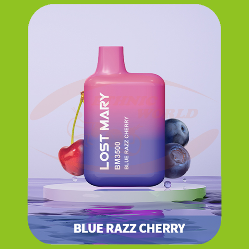 LOST MARY BM3500 20 mg Blue Razz Cherry (3500)