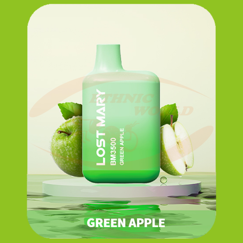 LOST MARY BM3500 20 mg Green Apple (3500)