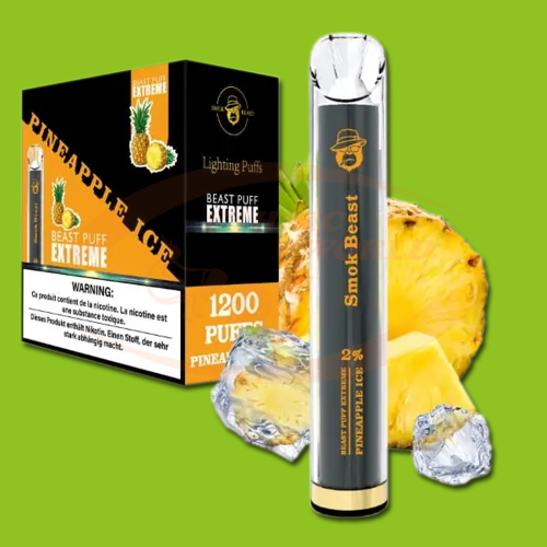 BEAST Puff 20 mg Pineapple Ice LED (1200)