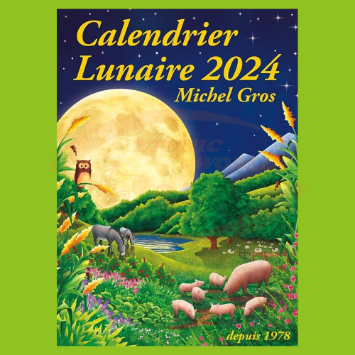 Calendrier Lunaire 2024 (FRANZÖSISCH)