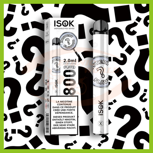 Disposable e-cig 20 mg ISOK Mistery Flavour (800)