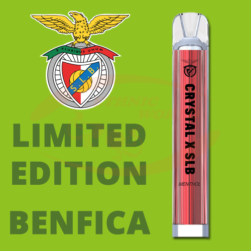 Crystal Bar 600 puffs 0 mg Benfica Menthol