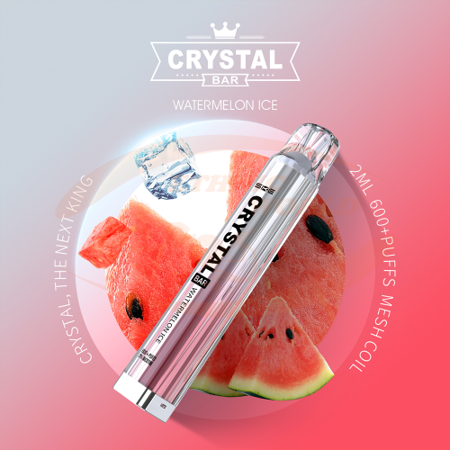 Crystal Bar 600 puffs 20 mg Watermelon Ice