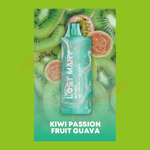 LOST MARY MO5000 20 mg Kiwi Passion Fruit Guava (5000)