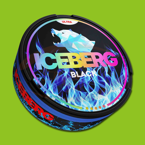 ICEBERG Snus 16g Black 50mg/g
