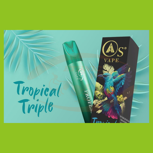 OS Vape 750 puffs 20 mg Tropical Triple