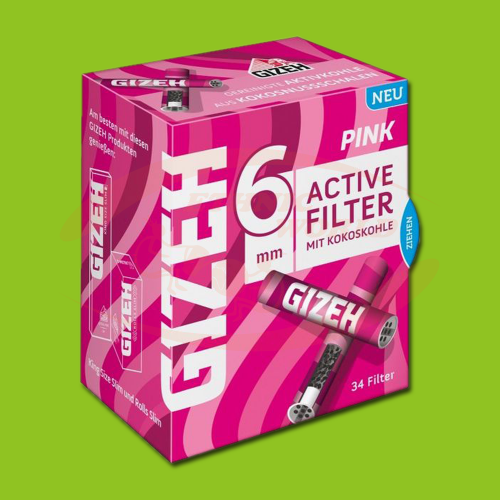 Gizeh Active Filter 6 mm Pink (34)