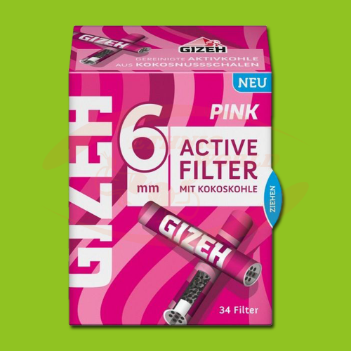 Gizeh Active Filter 6 mm Pink (34)