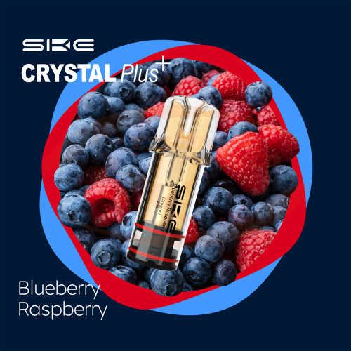 Crystal Plus KIT 600 puffs 20 mg Blueberry Raspberry