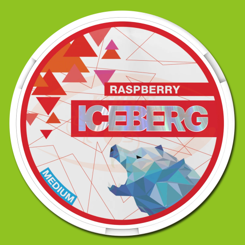 ICEBERG Snus 12g Raspberry 20mg/g