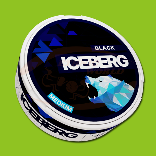ICEBERG Snus 12g Black 20mg/g