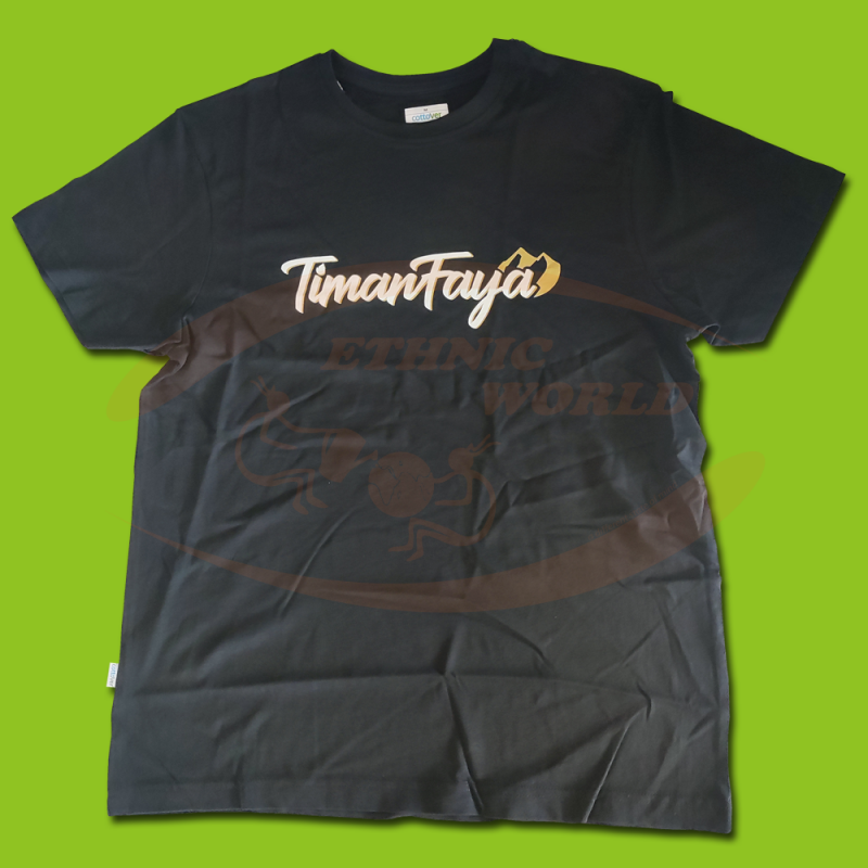 T-Shirt Black collab. TimanFaya & Ethnic