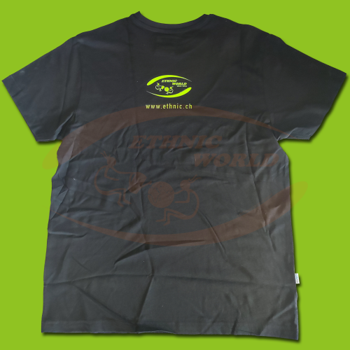 T-Shirt Black collab. TimanFaya &amp; Ethnic
