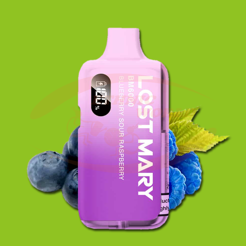 LOST MARY BM6000 20 mg Blueberry Sour Raspberry - Ethnic World LOST MARY BM6000 20 mg Blueberry Sour Raspberry - Ethnic World