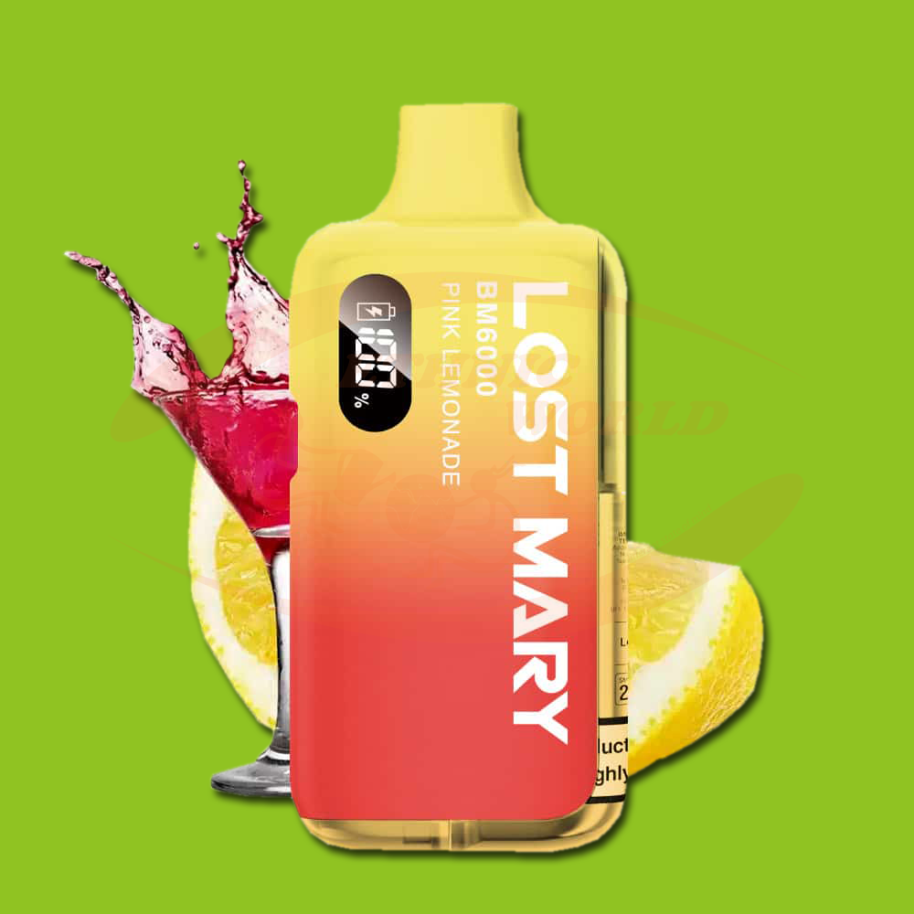pink lemonade lost mary 6000 LOST MARY BM6000 20 mg Pink Lemonade
