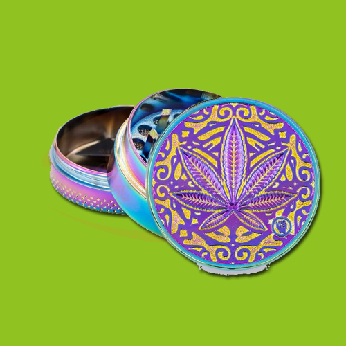 Grinder Fire-Flow Trance Leaf 3 part 40mm