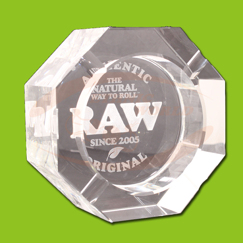 RAW Crystal Ashtray Ø:13cm