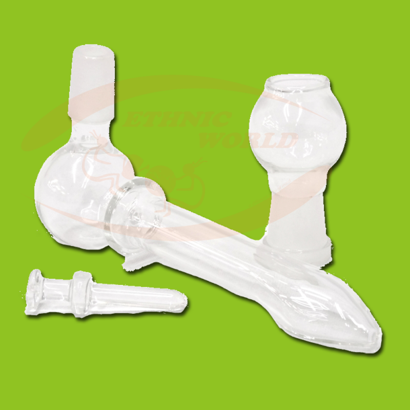 Pipe en cristal pour BHO 14 cm