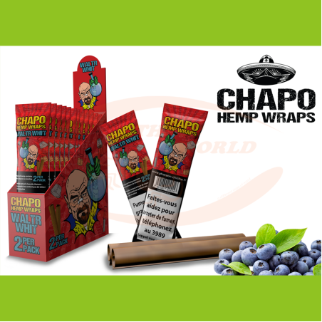 Chapo Hemp Wraps Waltr Whit (2 pc)
