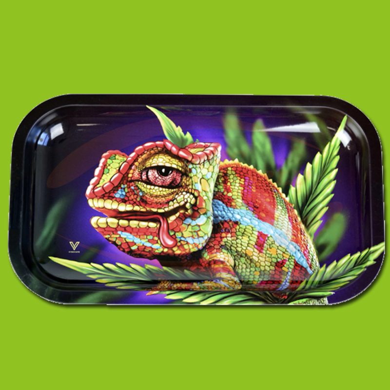 Chameleon metal tray (Rolling tray) 16x27cm