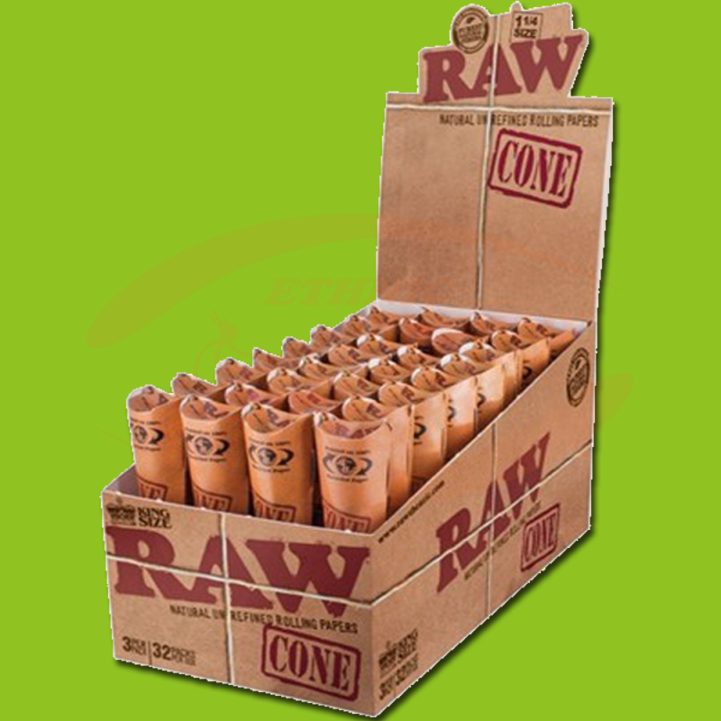 RAW Classic KS Cones Brown (3 pc)