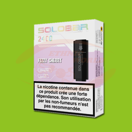 Solobar Pod Fizzy Cherry 2X2ml 600 puffs