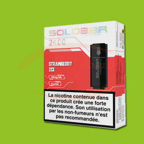 Solobar Pod Strawberry Ice de 2ml 600 puffs