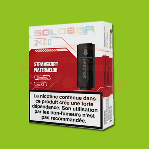 Solobar Pod Strawberry Water. de 2ml 600 puffs