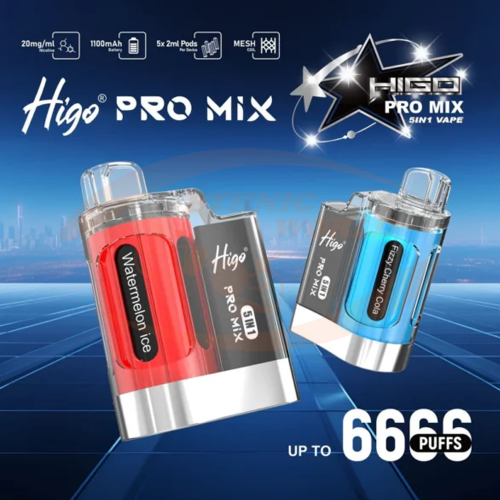 HIGO 5in1 7000 puffs 20mg Pro Blue