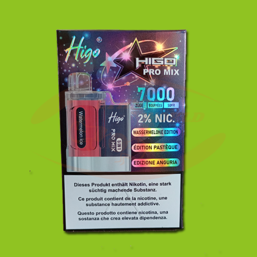 HIGO 5in1 7000 puffs 20mg Watermelon Ice