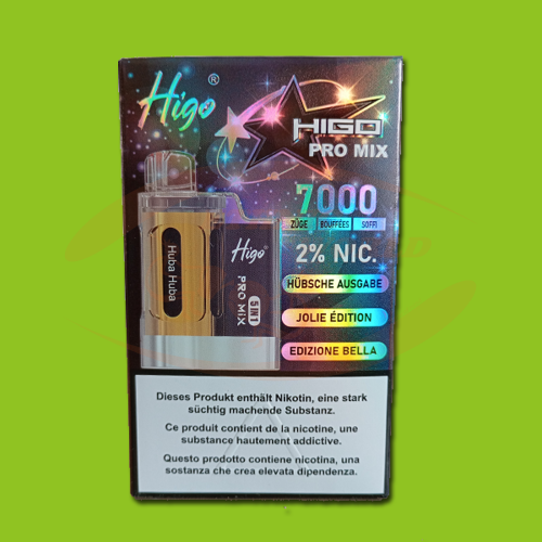 HIGO 5in1 7000 puffs 20mg Huba Huba