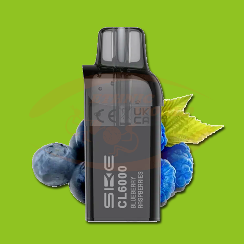 Crystal recharge Blueberry Rasp 12ml 20mg CL6000