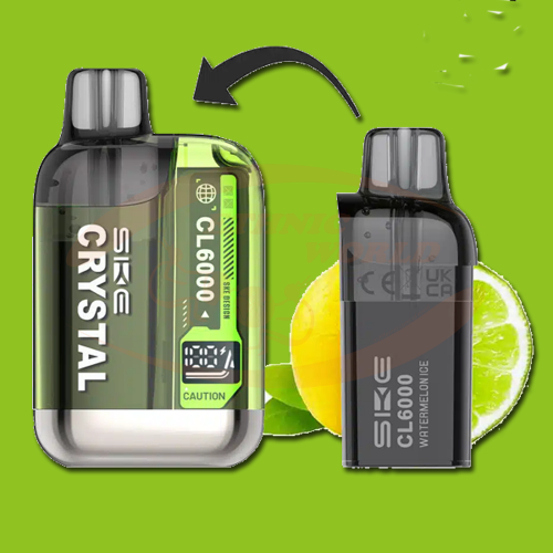 Crystal Nachfüllung Lemon&amp;Lime 12ml 20mg CL6000