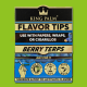 King Palm Flavor Tip Berry Terps (2 Stk)