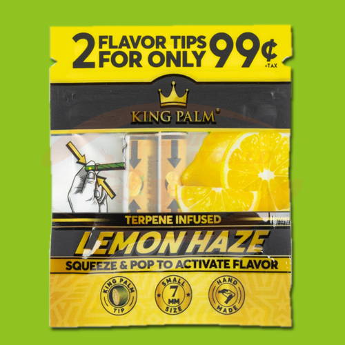 King Palm Flavor Tip Lemon Haze (2 Stk)