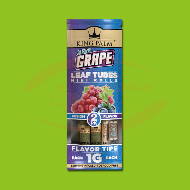 King Palm Mini Blue Grape (2 pces)