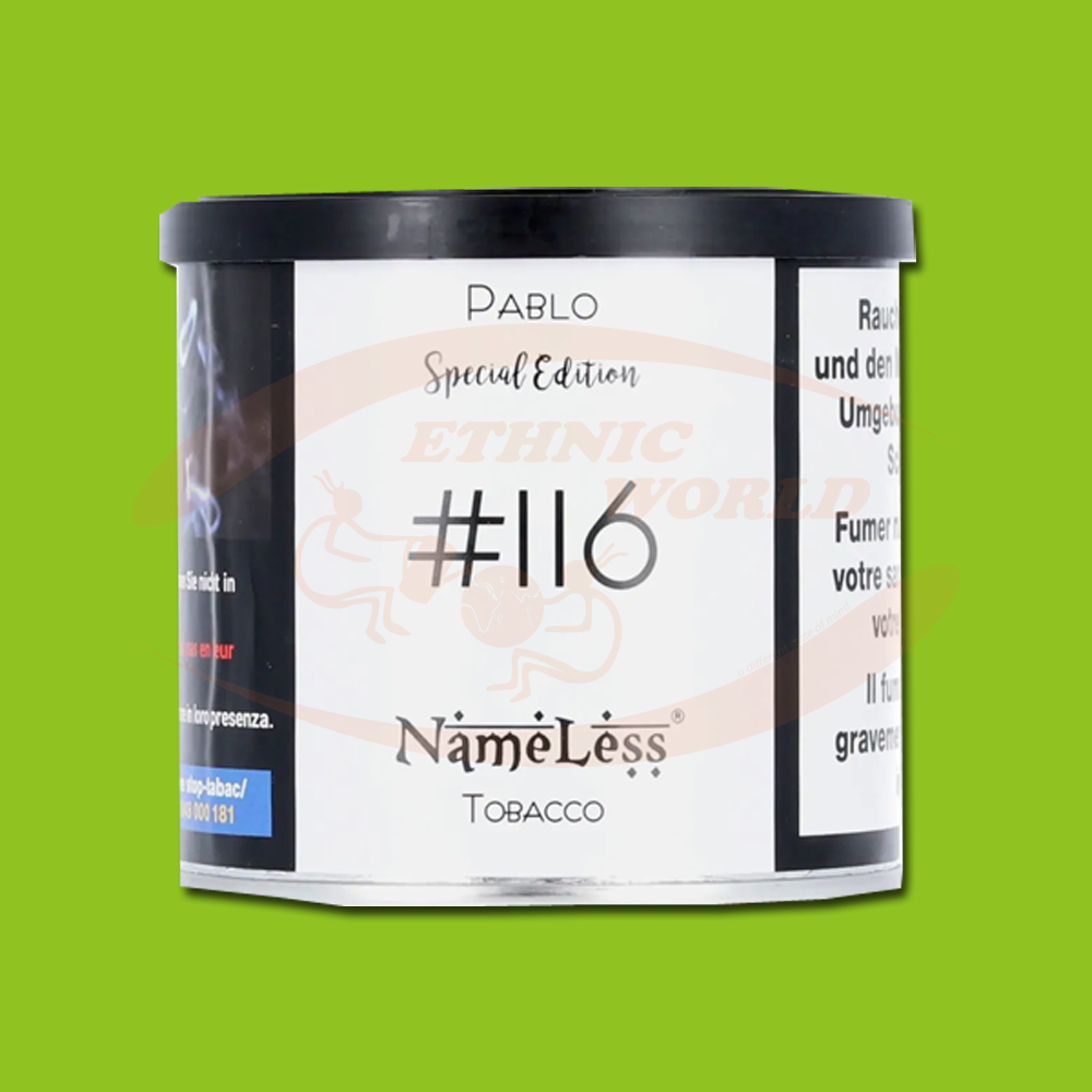 nameless tobacco Nameless #116 Pablo